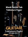 BLANK GUITAR TAB TABLATURE PAPER