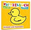 Mein erstes Kritzelbuch ab 1 Jahr: über 94 große Motive - für Jungs und Mädchen - Ausmalbuch - Ausmalen und kritzeln mit Spielzeug, Tiere, Fahrzeuge, Obst, Gegenstände und vieles mehr