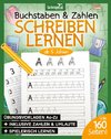 Buchstaben und Zahlen schreiben ab 5 Jahren