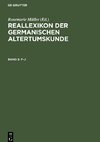 Reallexikon der Germanischen Altertumskunde, Band 2, F¿J