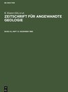 Zeitschrift für Angewandte Geologie, Band 34, Heft 12, Dezember 1988