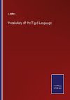 Vocabulary of the Tigré Language