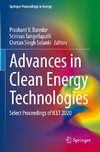 Advances in Clean Energy Technologies