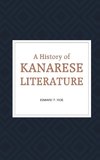 A HISTORY OF KANARESE LITERATURE