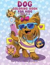 Dog Coloring Book for Kids Ages 4-8