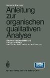 Anleitung zur organischen qualitativen Analyse