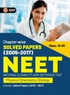 NEET 2022- Class XI-XII Chapter-wise Solved Papers 2005-2017 (Includes 2018 - 21 Solved Papers ) by GKP