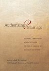 Authorizing Marriage?