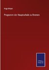 Programm der Hauptschule zu Bremen