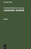 Lessings Werke, Band 1, Lessings Werke Band 1