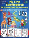 My First English-Spanish Coloring Book for Toddlers - Mi Primer Libro para Colorear Español-Ingles