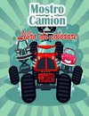 Mostro camion Libro da colorare per bambini