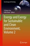 Energy and Exergy for Sustainable and Clean Environment, Volume 2