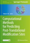 Computational Methods for Predicting Post-Translational Modification Sites