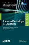 Science and Technologies for Smart Cities