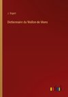 Dictionnaire du Wallon de Mons