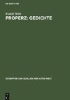 Properz: Gedichte