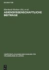 Asienwissenschaftliche Beiträge