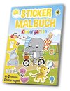 Mal- & Stickerbuch: Kindergarten