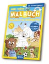 Malbuch mit Stickern: Kindergarten