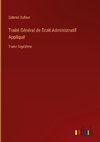 Traité Général de Droit Administratif Appliqué