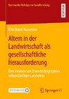 Altern in der Landwirtschaft als gesellschaftliche Herausforderung