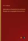 Materialien zur Geschichte der wichtigsten Ritualien des synagogalen Gottesdienstes