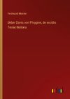 Ueber Dares von Phrygien, de excidio Troiae historia