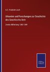 Urkunden und Forschungen zur Geschichte des Geschlechts Behr