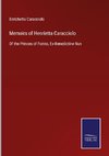 Memoirs of Henrietta Caracciolo