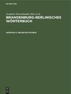 Brandenburg-Berlinisches Wörterbuch, Lieferung 3, Melken bis Nachbar