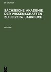 Sächsische Akademie der Wissenschaften zu Leipzig/ Jahrbuch, Sächsische Akademie der Wissenschaften zu Leipzig/ Jahrbuch (1975¿1976)