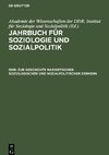 Jahrbuch für Soziologie und Sozialpolitik, 1989. Zur Geschichte marxistischen soziologischen und sozialpolitischen Denkens
