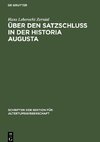 Über den Satzschluss in der Historia Augusta