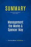 Summary: Management the Marks & Spencer Way