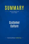 Summary: Customer Culture