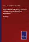 Mittheilungen der K.K. Central-Commission zur Erforschung und Erhaltung der Baudenkmale