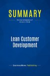 Summary: Lean Customer Development