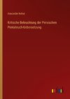 Kritische Beleuchtung der Persischen Pentateuch-Uebersetzung