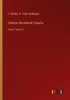 Historia literaria de España