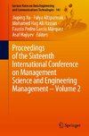 Proceedings of the Sixteenth International Conference on Management Science and Engineering Management ¿ Volume 2