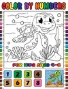 Color by Numbers for Kids Ages 4-8