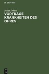 Vorträge Krankheiten des Ohres