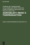 Agroselekt. Reihe 3: Tierproduktion, Band 34, Deskriptorenregister 1989 (Hefte 1¿12)