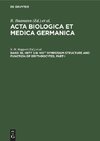 Acta Biologica et Medica Germanica, Band 36, Heft 3/4, VIIIth Symposium Structure and Function of Erythrocytes, Part I