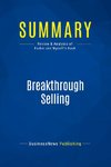 Summary: Breakthrough Selling