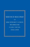 Service Record of King Edward's School Birmingham 1914-1919