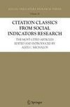 Citation Classics from Social Indicators Research