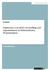 Funktionen von Arbeit, Storytelling und Argumentation in Präsentationen, Prokrastination