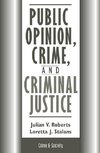 Roberts, J: Public Opinion, Crime, And Criminal Justice